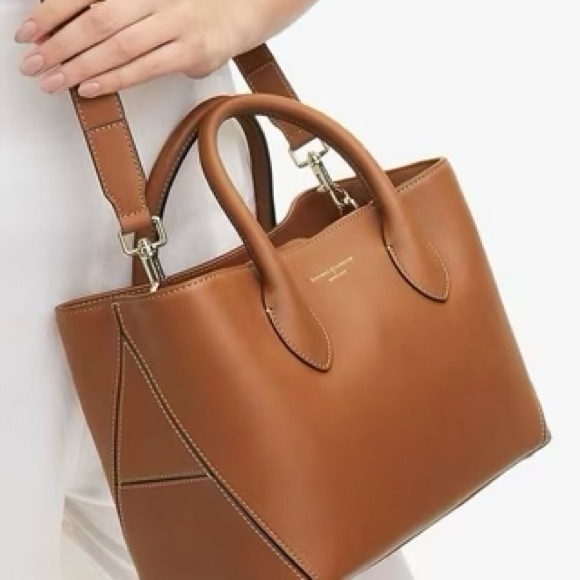 Aspinal of London Midi Tote Smooth Leather - Picture 8 of 8
